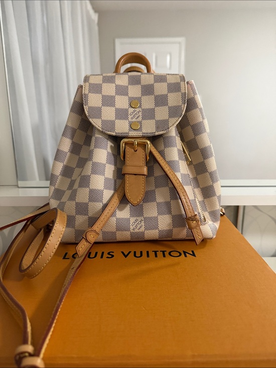 Louis Vuitton Handbags - Preloved Louis Vuitton Sperone BB Damier Azur